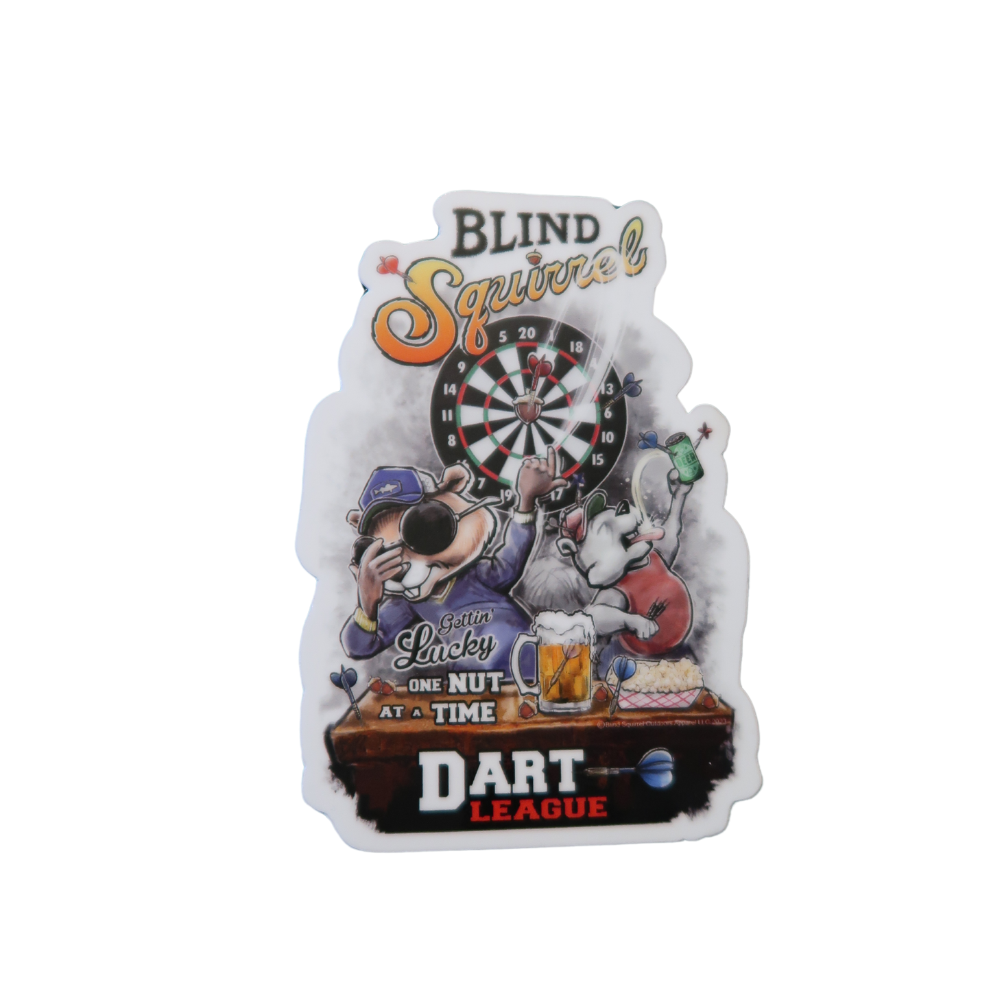 Dart League Sticker