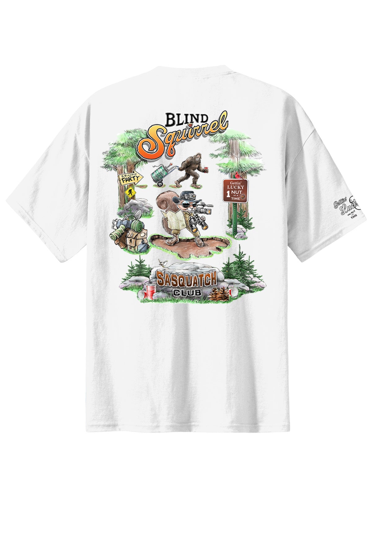 Sasquatch Club Short Sleeve Shirt